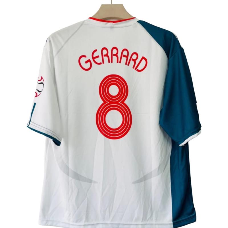 Liverpool away jersey from the 2006-2007 season Gerrard