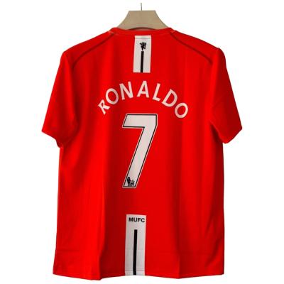 Manchester United 2007-2009 home jersey Ronaldo