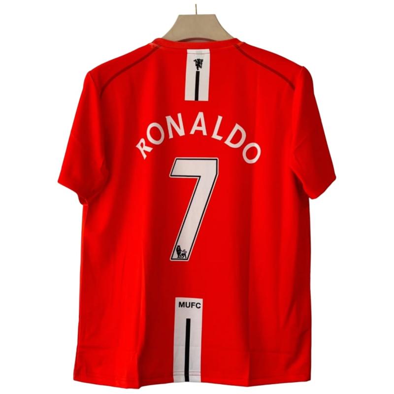 Manchester United 2007-2009 home jersey Ronaldo