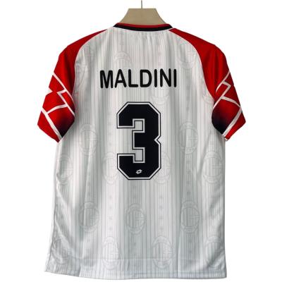 AC Milan 1997-98 away football jersey Maldini