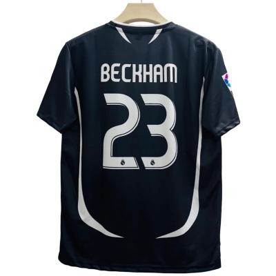 Real Madrid 2006-07 Away Football Shirt Beckham