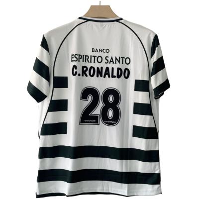 Sporting CP home jersey 2001-2003 season Ronaldo