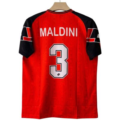 AC Milan 1997-98 away kit jersey Maldini