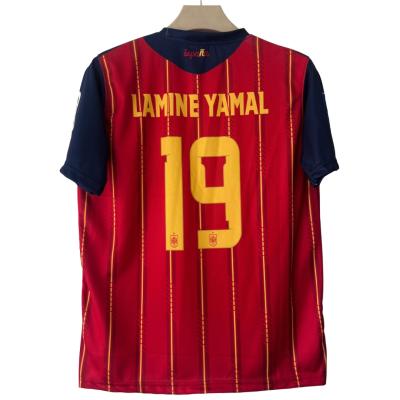 Spain national football team's 2026 home kit Lamine Yamal