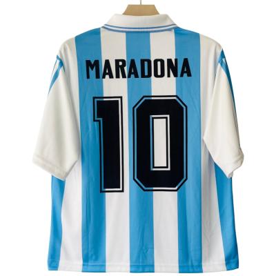 Argentina national football team's 1994 World Cup home shirt Maradona
