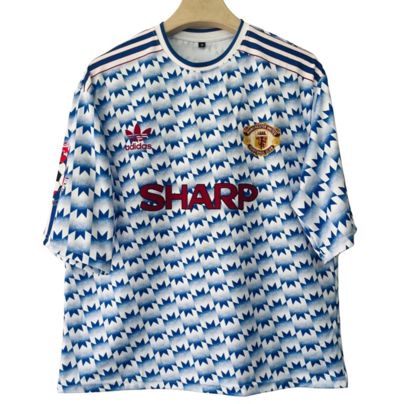 Manchester United 1990-1992 away football jersey Giggs