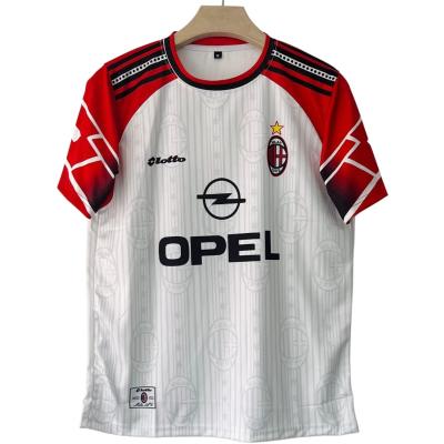 AC Milan 1997-98 away football jersey Maldini