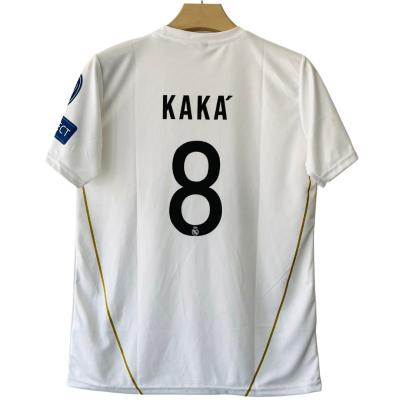 Real Madrid 2009-2010 home football jersey Kaka
