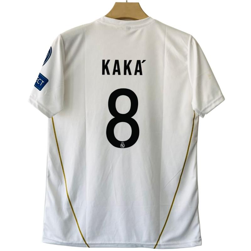 Real Madrid 2009-2010 home football jersey Kaka
