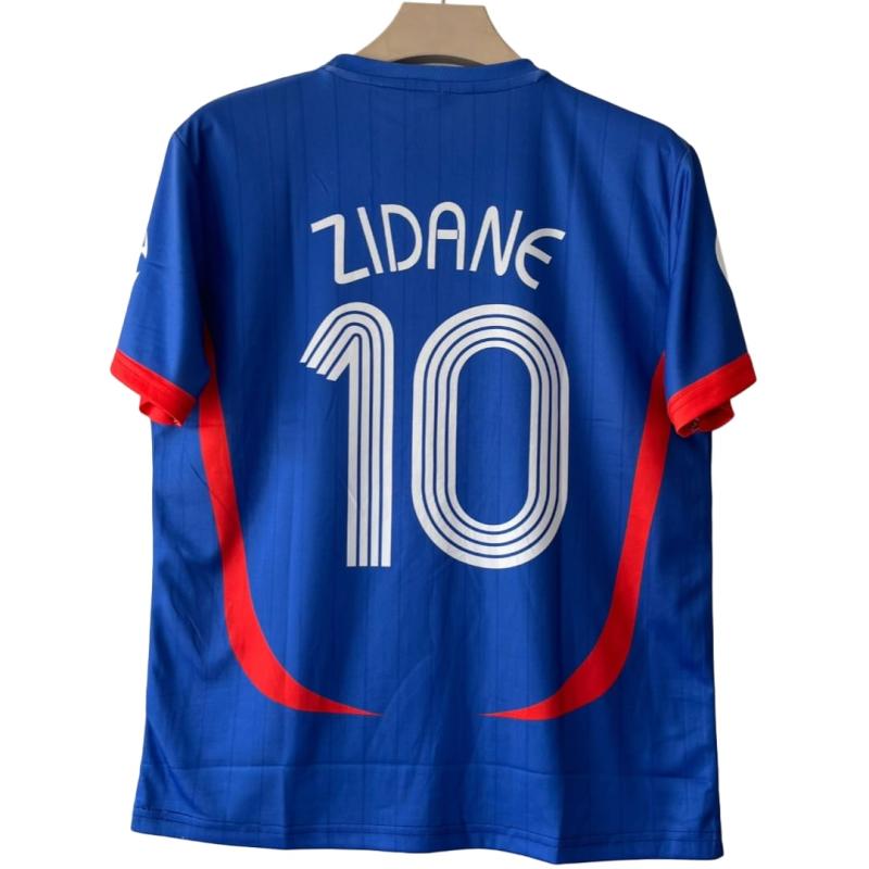 France 2006 World Cup Home Jersey Zidane