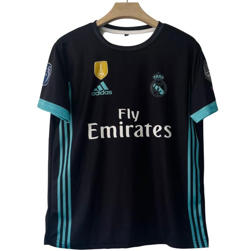 Real Madrid 2017/18 Away Retro Jersey Ronaldo