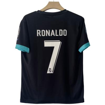 Real Madrid 2017/18 Away Retro Jersey Ronaldo